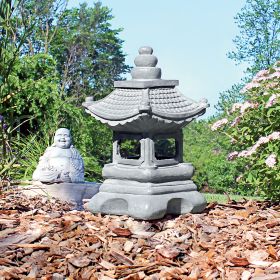 CHENGDU PAGODA LANTERN STATUE