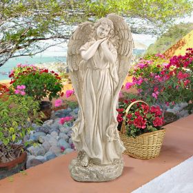 CONSTANCES CONSCIENCE ANGEL STATUE