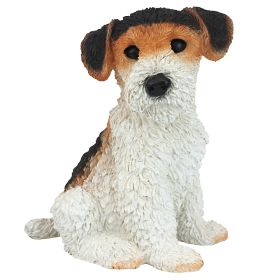 FOX TERRIER PUPPY STATUE