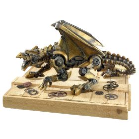 STEAMPUNK GOTHIC GEAR DRAGON STATUE