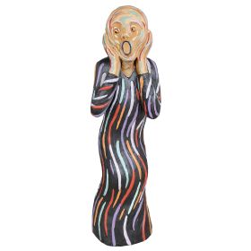 LARGE THE SILENT SCREAM STATUE