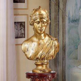 MERCURY GREEK GOD BUST STATUE