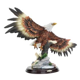 WINGSPAN BALD EAGLE STATUE