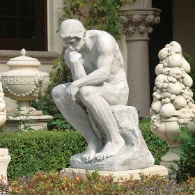 ESTATE THINKER BY RODIN STATUE                  NR