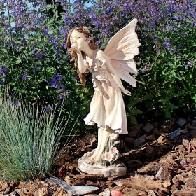 BLOSSOM WILDFLOWER MEADOW FAIRY STATUE