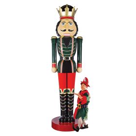 SUPER-SCALED HOLIDAY NUTCRACKER STATUE      FRT-NR