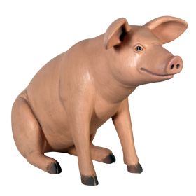 LARGE PIG STATUE