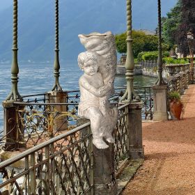 BABY ZEUS WITH HORN OF PLENTY STATUE