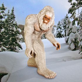 LIFE SIZE ABOMINABLE SNOWMAN YETI STATUE    FRT-NR