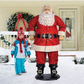 GRANDE JOLLY SANTA CLAUS STATUE             FRT-NR