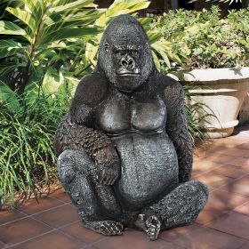 WESTERN LOWLAND GORILLA STATUE              FRT-NR