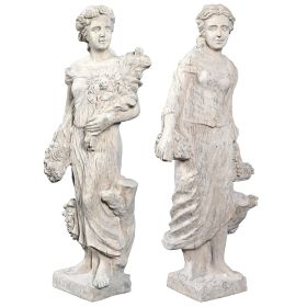 FLORA & PROSERPINA STATUE SET