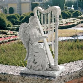 LARGE MUSIC FROM HEAVEN ANGEL STATUE            NR