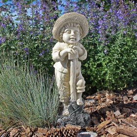 MEDIUM SAMUEL GARDENER BOY STATUE