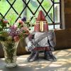 MEDIEVAL GNOME WARRIOR STATUE