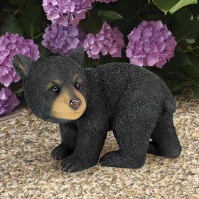 WALKING BEAR CUB STATUE