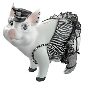 PORKER ON PATROL PIG STATUE