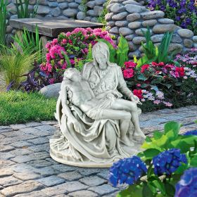 PIETA BONDED MARBLE STATUE