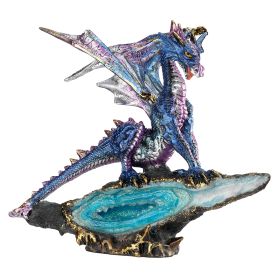 GEODE GUARDIAN GOTHIC DRAGON STATUE