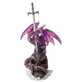 SAVAGE SABRE GOTHIC DRAGON STATUE