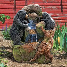 GRIZZLY GULCH BLACK BEARS FOUNTAIN