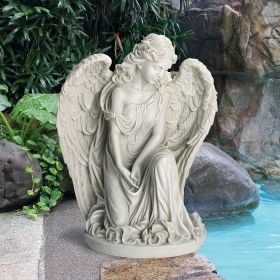 QUIET COUNTENANCE PRAYING ANGEL STATUE