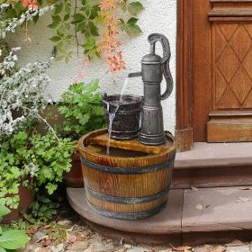 CISTERN WELL PUMP BARREL FOUNTAIN