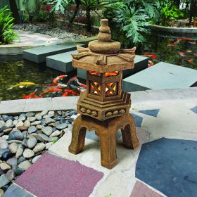 SACRED PAGODA LANTERN ILLUMINATED STATUE